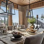Large Family At With In-ski Out